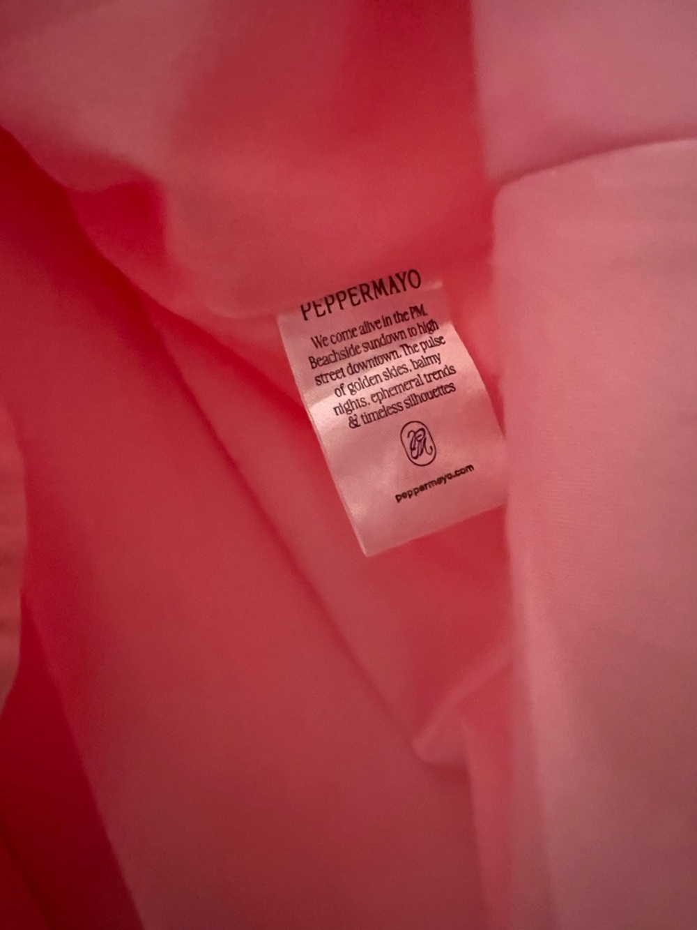 Peppermayo Pink Linen Maxi Dress - Picture 7 of 8